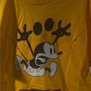 Disney Mickey Mouse Yellow T-Shirt